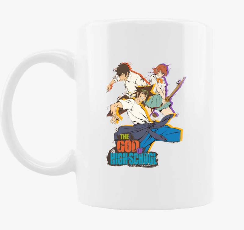 The God of High School karakterek bögre