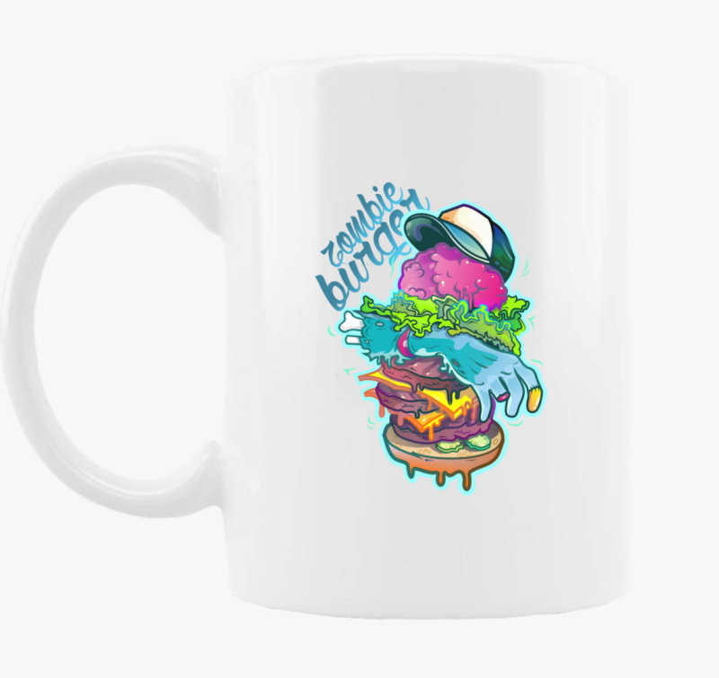 Zombi burger bögre