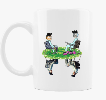 Rick és Morty Breaking Bad fúzió bögre