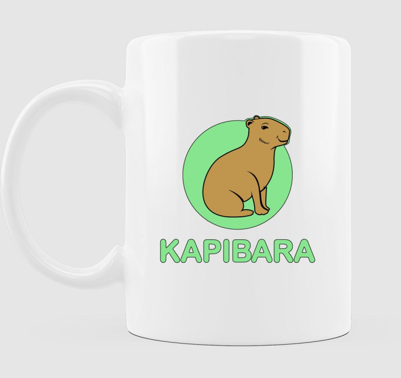 Kapibara bögre