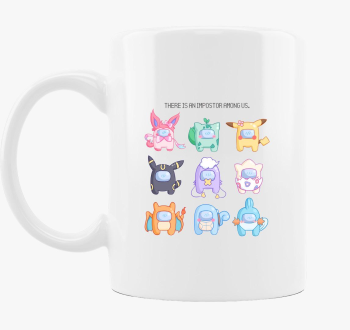 Pokemon - Among us bögre