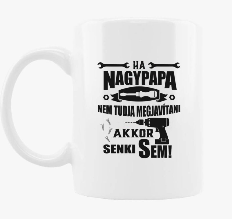 Mester nagypapa bögre