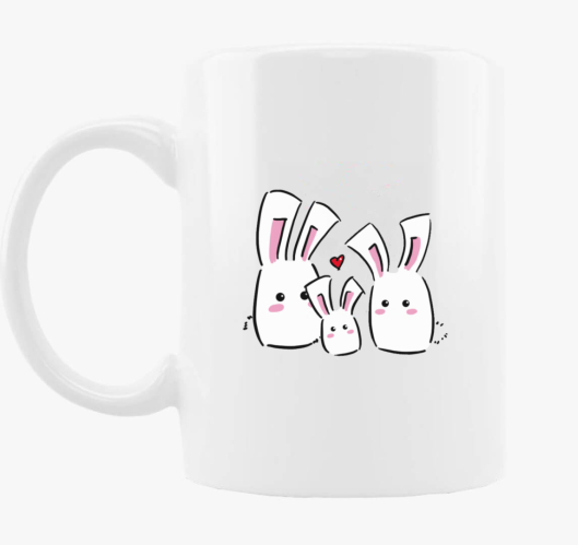 Újabb nyuszis bögre