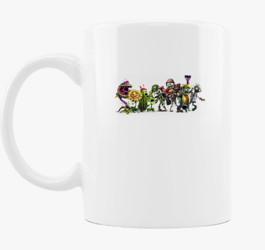 Plant vs Zombies bögre