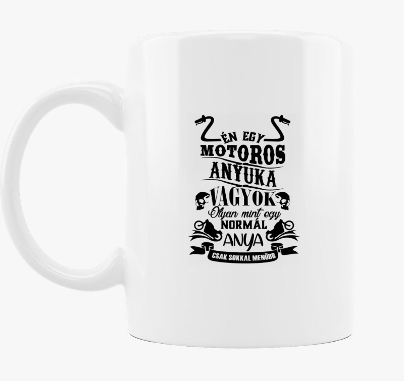 Motoros anyuka bögre