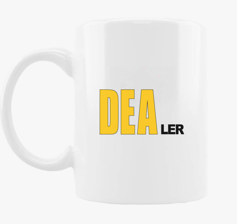 DEAler vicces bögre