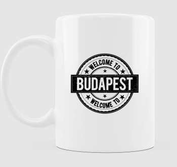 Welcome To Budapest bögre