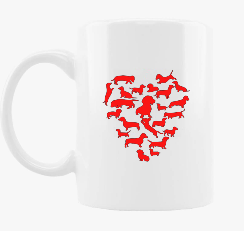 Tacskó Szerelem bögre