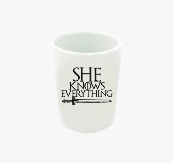 She Knows everything...