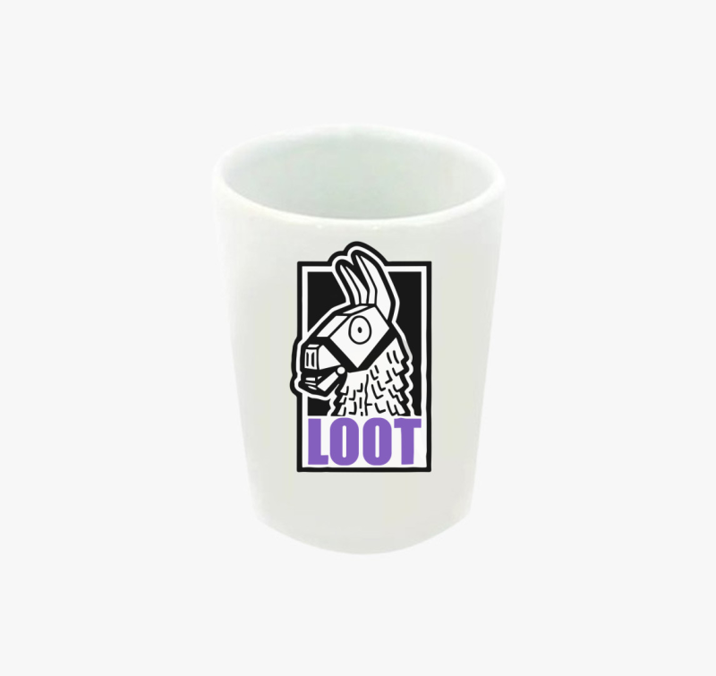 Fornite Loot purple feles pohár