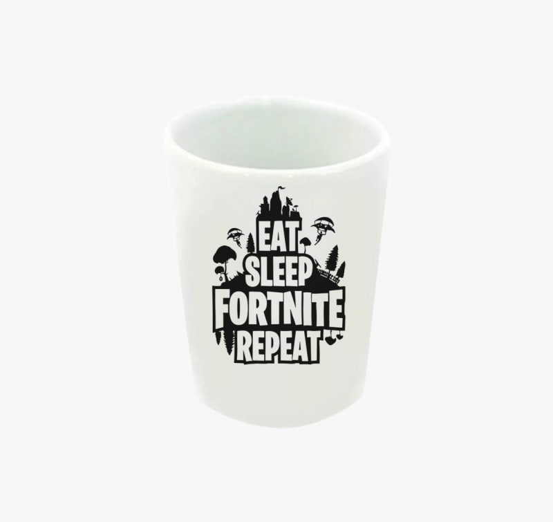 Eat sleep fornite repeat feles pohár