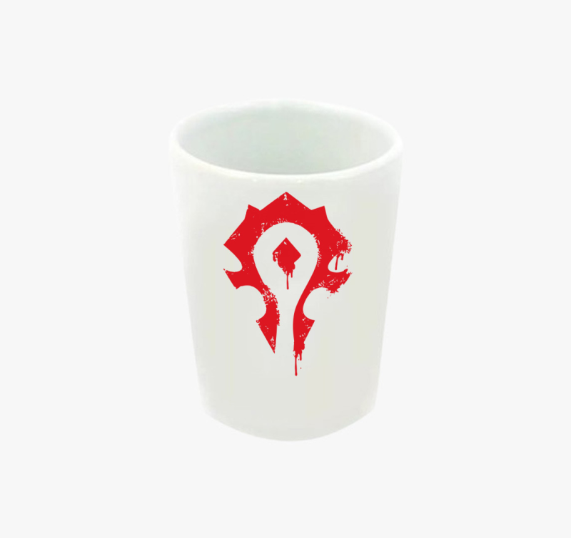 Warcraft Horde Symbol feles pohár