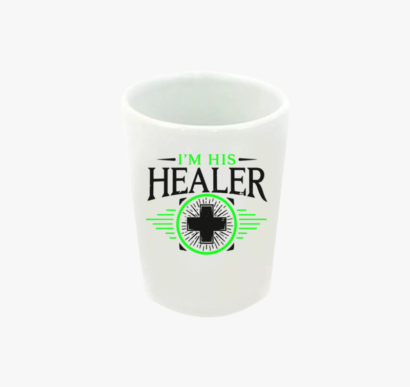 I'm his healer feles pohár