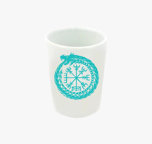 Vegvisir védő rúna feles pohár...