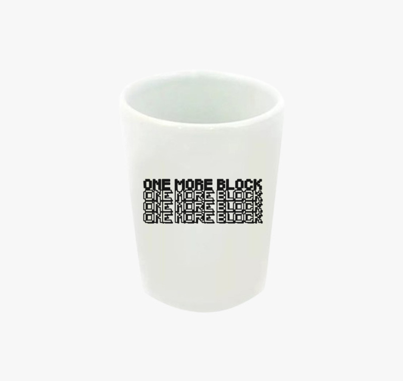 Minecraft one more block feles pohár