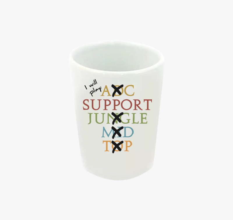 I will play support feles pohár
