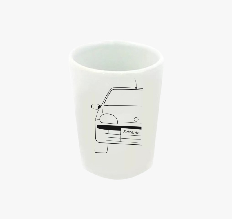 Fiat Seicento feles pohár