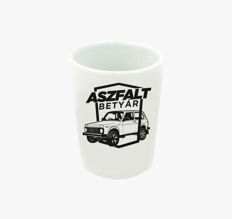 Aszfalt betyár feles pohár