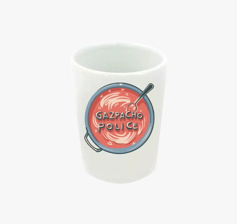 Gazpacho Police feles pohár