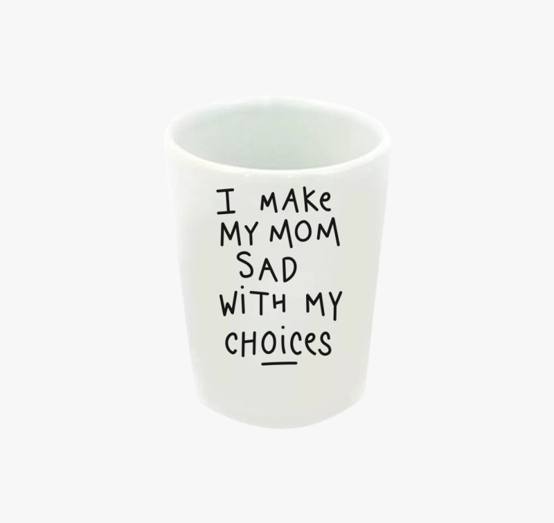 Mom Sad feles pohár