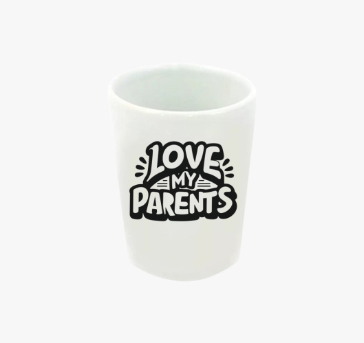Love my Parents fekete feles p...