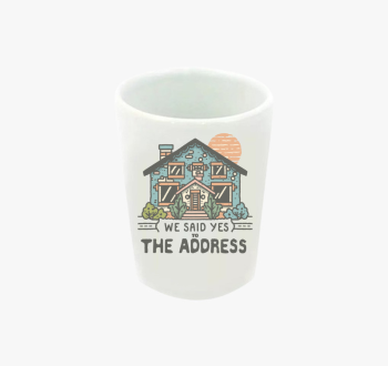 Yes Ház feles pohár