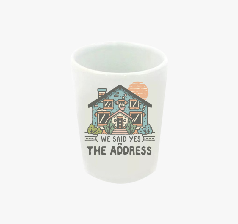 Yes Ház feles pohár