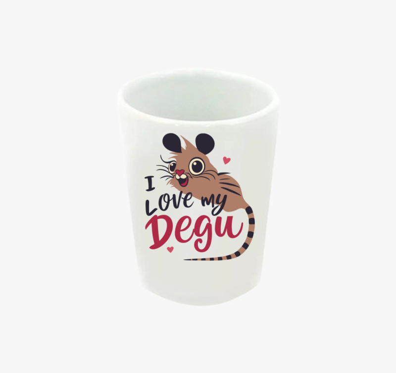 I love my degu feles pohár