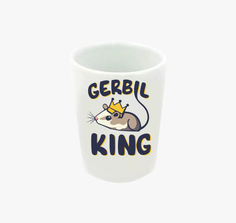 Gerbil king feles pohár