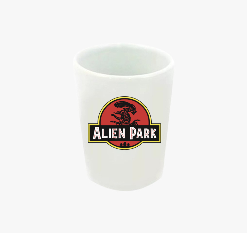 Alien Park feles pohár