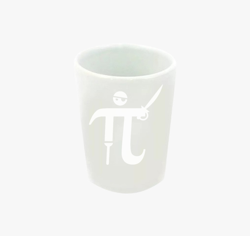 Pirate kalóz Pi vicces feles pohár