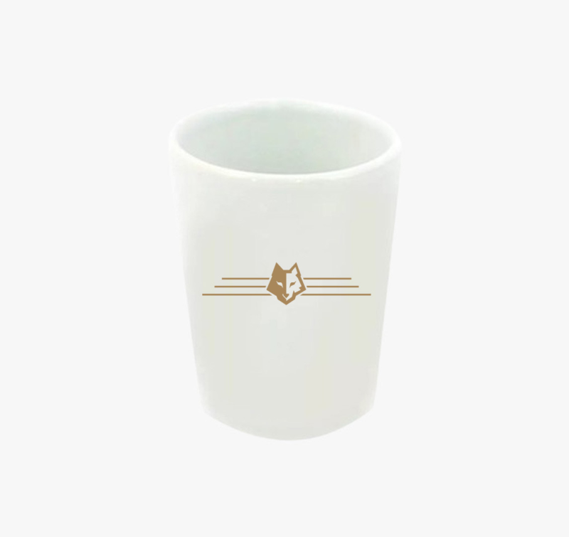 Farkas fejes design feles pohár