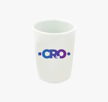 CRO logo feles pohár