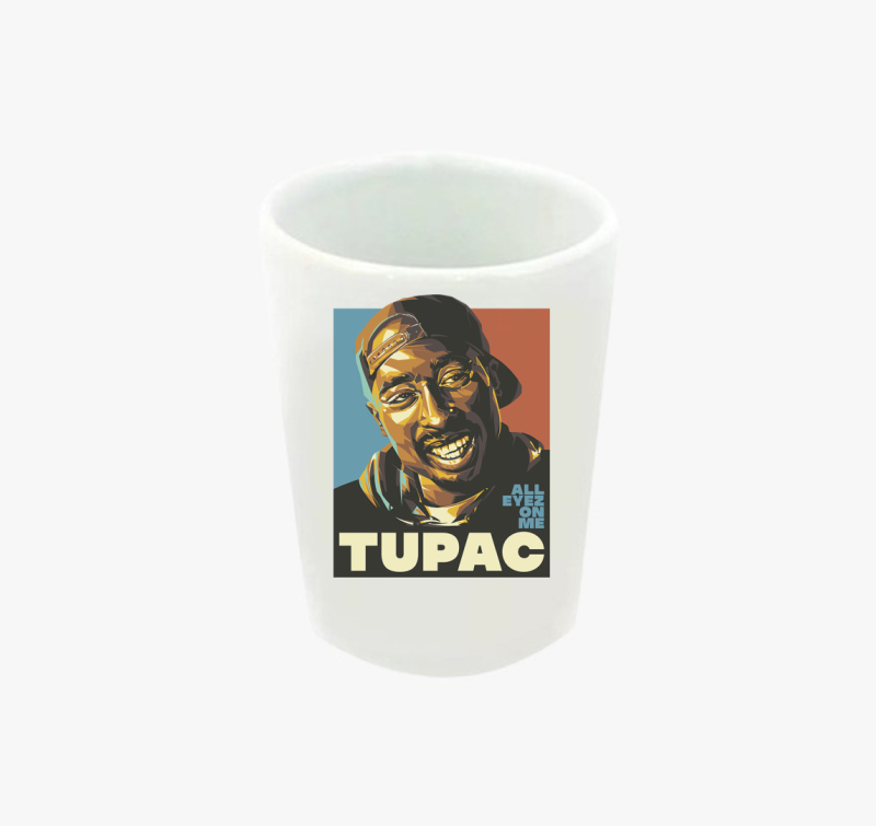 Tupac All eyes on me feles pohár - 2pac feles pohár