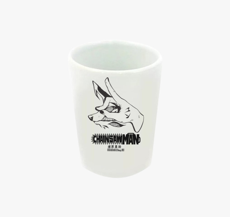 Chainsaw Man kézjel feles pohár