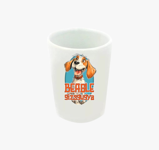 Beagle gizsgugya feles pohár