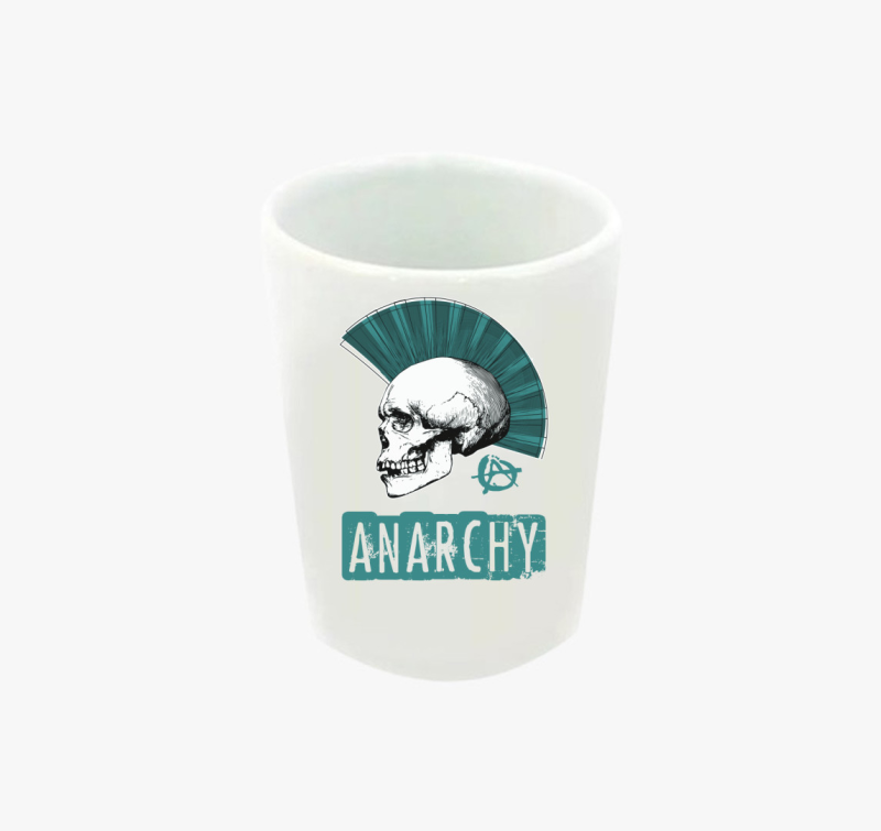 Anarchy blue feles pohár