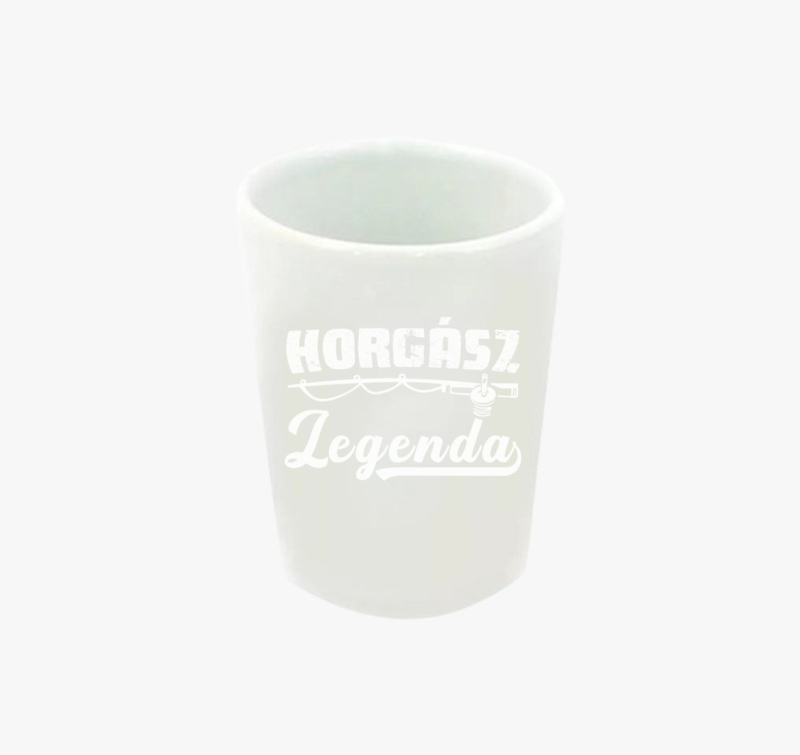 Horgász legenda feles pohár
