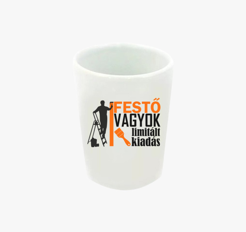Festő vagyok feles pohár