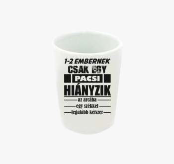 Pacsi az arcba feles