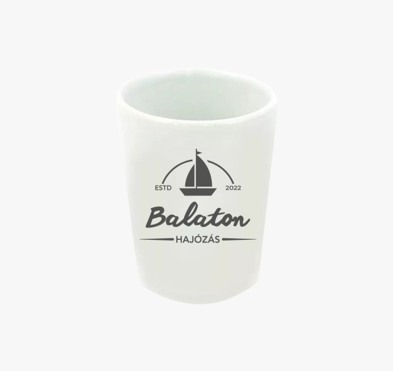 Balaton hajózás feles pohár