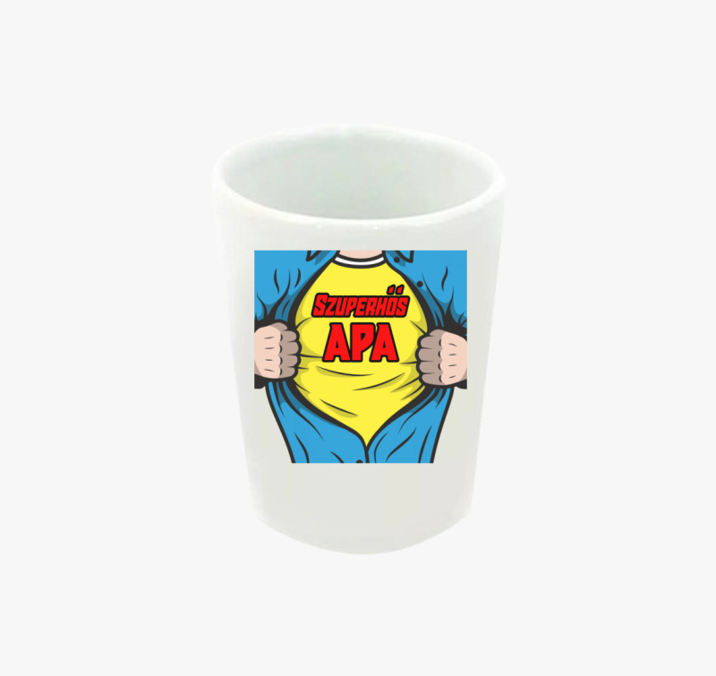 Szuperhős Apa feles pohár