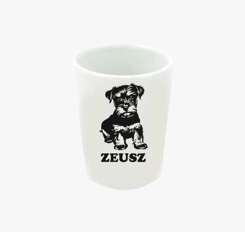 Schnauzer névvel 3 feles pohár