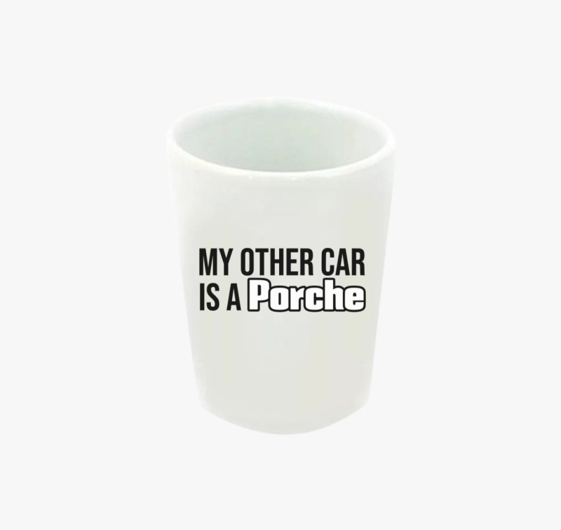 Porche car feles pohár
