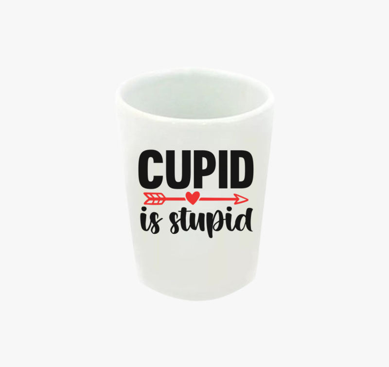 Cupid is stupid feles pohár
