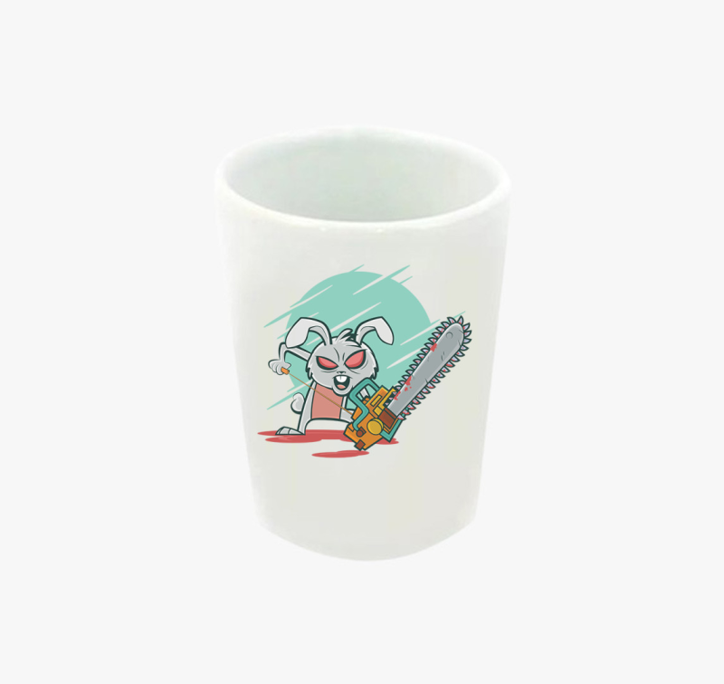 Őrült nyuszis feles pohár