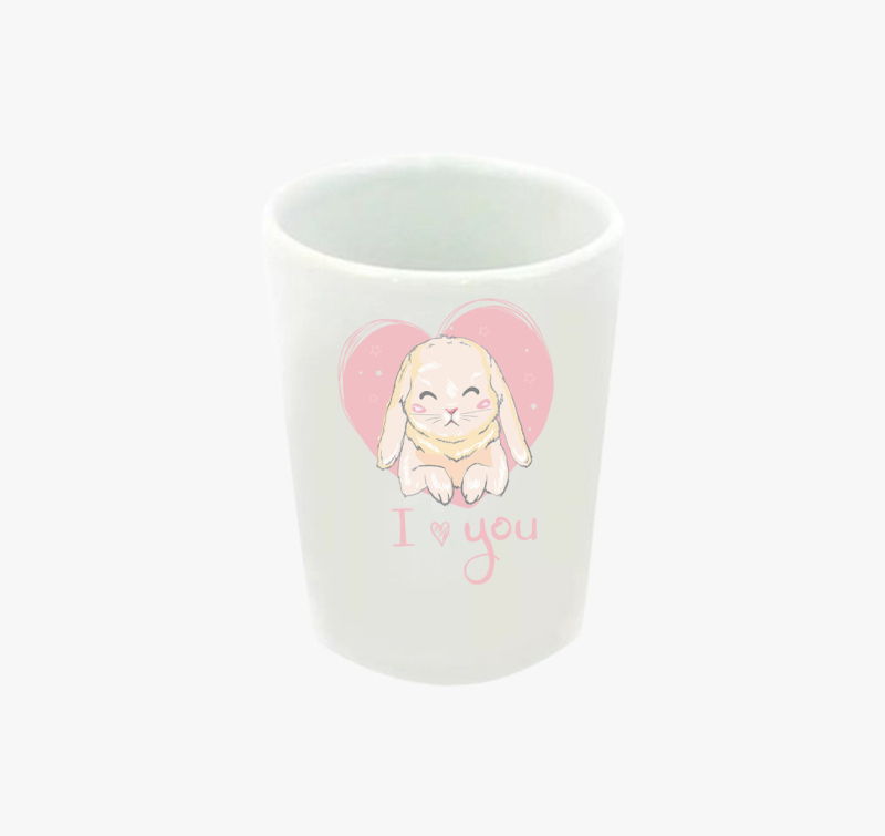 I love you nyuszis feles pohár