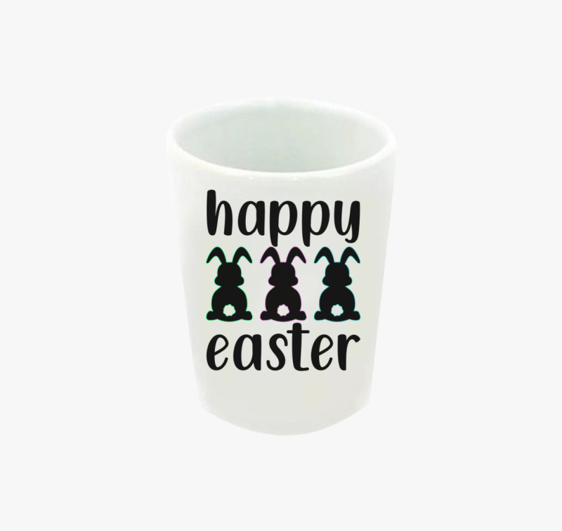 Édes fekete nyuszis feles pohár