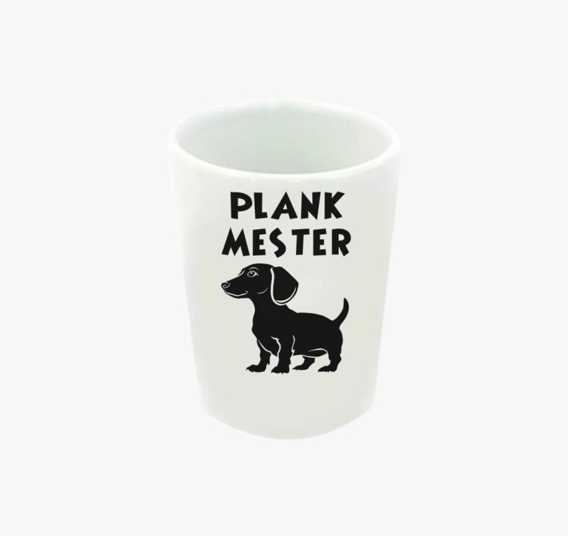 Tacsi Plank mester feles pohár