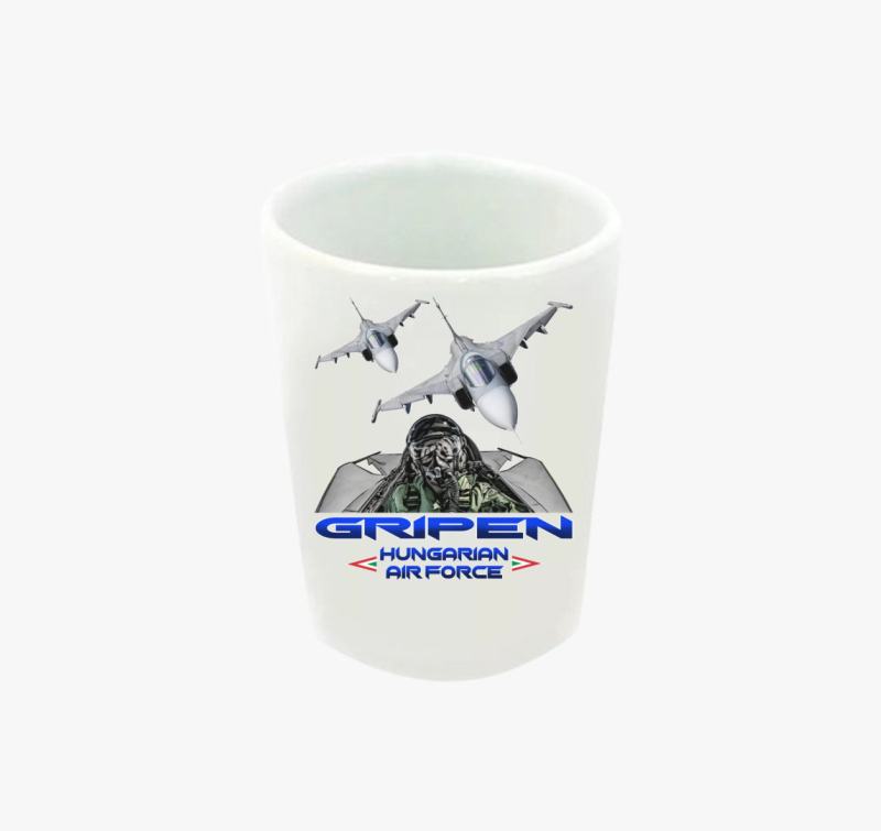 JAS-39 Gripen pilot feles pohár